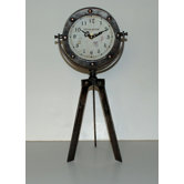 Tripod Table Clock