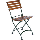 European Caf&eacute; Folding Side Chair (Set of 2)