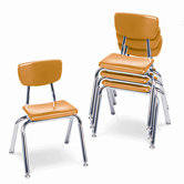 3000 Series 14" Plastic Classroom Stackable Chair