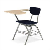 3000 Series 30.5" Plastic Tablet Arm Desk