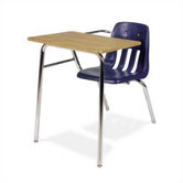 9000 Series 30" Laminate Particleboard Combo Chair Desk