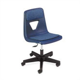 2000 Series 20.25" Polyurethane Classroom Padded Mobile Chair