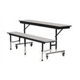 Convertible Bench Table with Sure Edge Finish