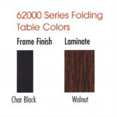 62000 Series 72" Rectangular Folding Table