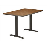 Lunada Bi-Point Cast Iron Table Base