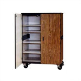 2600 Series Mobile Cabinet with Five Adjustable Shelves