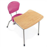 Zuma 32.5" Recycled Wood Combo Chair Desk