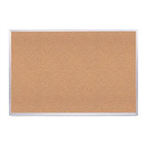 Natural Corkboard, Aluminum Frame
