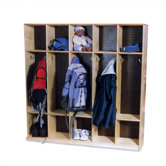 10-Section Double-Sided Locker