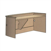 Patron Executive Desk Unit (39" x 72")