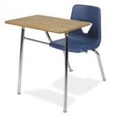 2000 Series 31" Laminate Combo Chair Desk