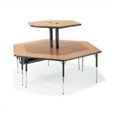 2-Single Technology Tables Ganged Together (74" x 84")