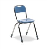 Telos Series 14.75" Polypropylene Classroom Stack Chair