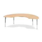 4000 Series Half-Moon Activity Table