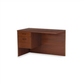 29" H x 42" W Single Left-Handed Pedestal Return