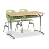 Text Series LaminateTable with Storage