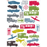 City Traffic Wallstickers