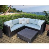 Skye Vienna 3 Piece Deep Seating Group with Cushions