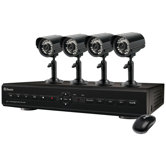 4 Channel DVR with 4 CMOS Cameras
