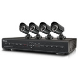 4 Channel DVR With 4 Day/Night Cameras