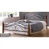 Metallbett mit Lattenrost