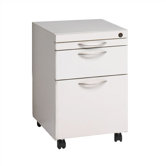 Mobile Pedestal with Pencil, Box, and File Drawers