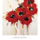 Crimson Poppies I Gallery Wrapped Canvas Art