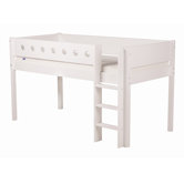 Flexa White Midsleeper Bed