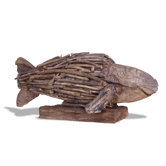Driftwood Monkfish Table Deco