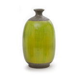 Round Green Vase