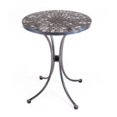 Mosaic Round Marble Table