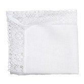 Sal-Em Cloth Lace Trimmed Bread Cover Table Linen