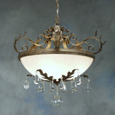 Renaissance 5 Light Inverted Pendant