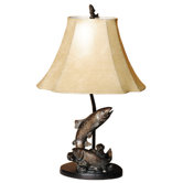 Circling Trout Lamp