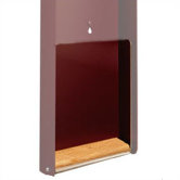 Replacement Polycarbonate Front Wide Panel of Modular Magazine Rack