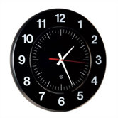 Round 14" Diameter Clock with Acrylic "Dome" Cover