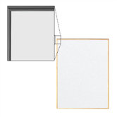 Tactics&reg; Small-Medium Writing Surface Slim Trim Frame