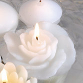 New Rose Floating Candles (Set of 12)