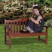 Classic Kid's Rose Garden Bench