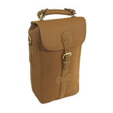 2 Bottle Leather Wine Carrier