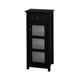 Chesterfield Floor Cabinet with 1 Door and 1 Drawer
