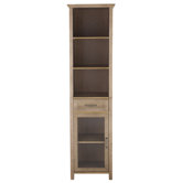 Peyton Linen Cabinet with 1 Drawer and 3 open shelves