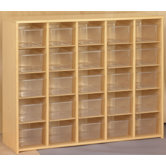 Eco Laminate Jumbo Sectional Storage with Trays