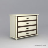Georgian 4 Drawer Dresser