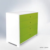 Parker 4 Drawer Dresser