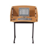 Economical Laminate Study Carrel Desk