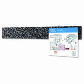 Rubber-Tak tackboard, 2 ft.