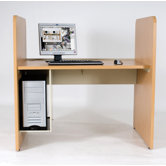 CPU Holder for Teak H Carrel Study Desk