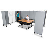 GreatDivide Fabric Add-On Panel, 64w x 3d x 72h, GY