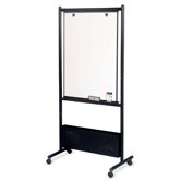 Nest Easels, Double Sided, 31-1/2"x24"x72", Black